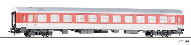 Tillig 75017 - H0 - Personenwagen DB Nacht Zug 2. Kl., DB, Ep. V - Wagen 1